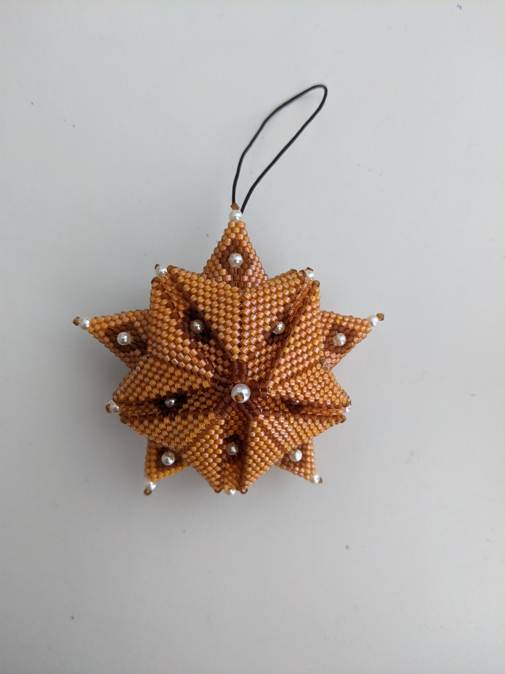 Beaded Star Ornament